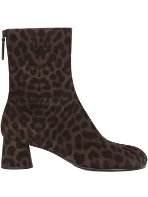 Ботильоны с леопардовым принтом