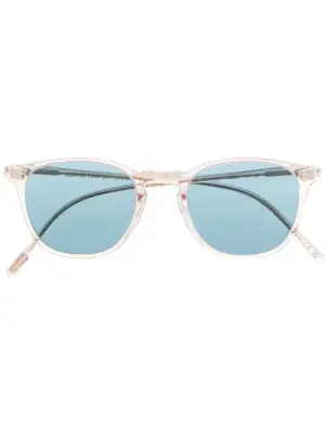 Солнцезащитные очки в прозрачной оправе