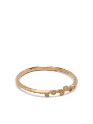 Кольцо Constellation из желтого золота с бриллиантами