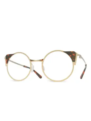 Очки в круглой оправе