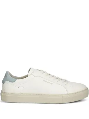 кожаные кроссовки