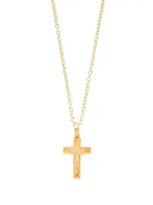 Колье из желтого золота