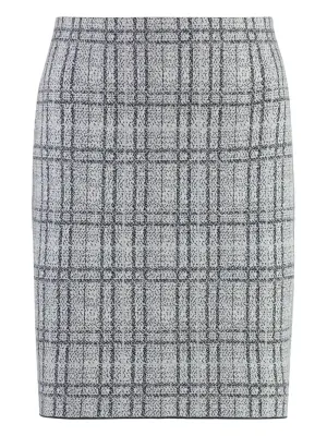 Юбка-карандаш в клетку