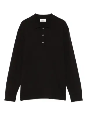 Рубашка поло с длинными рукавами