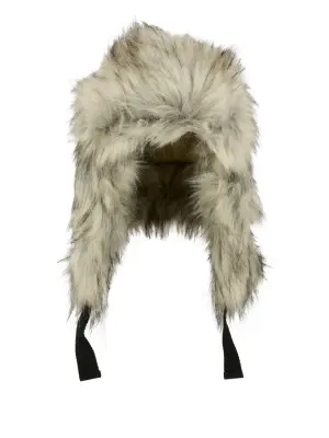 Шапка-ушанка из искусственного меха