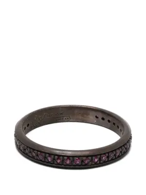 Кольцо с рубинами