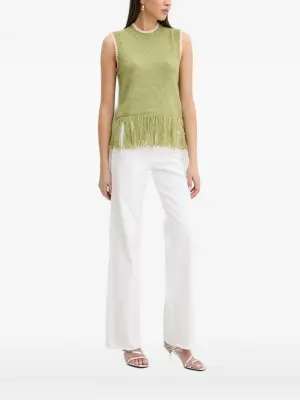 Топ с бахромой