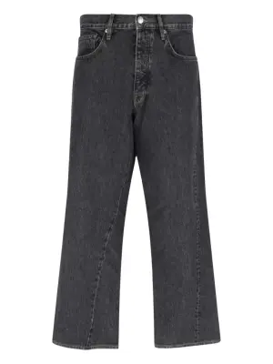 Джинсы с нашивкой-логотипом