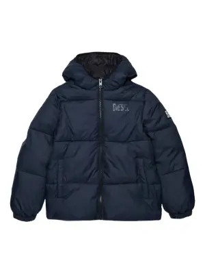 Пуховик с капюшоном