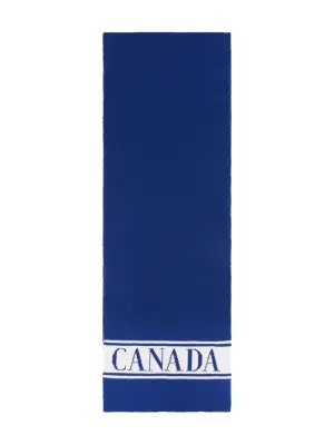 шарф с логотипом