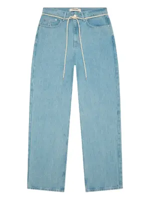 Джинсы с монограммой