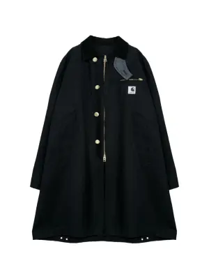 Тренч Duck Coat с логотипом из коллаборации с Sacai