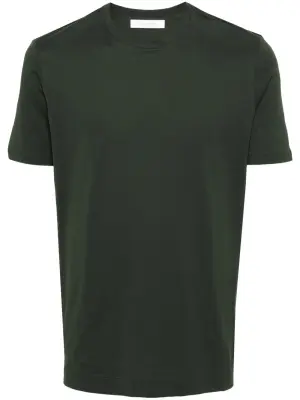 Футболка из джерси с круглым вырезом