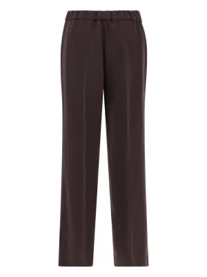 Прямые брюки Cady с эластичным поясом