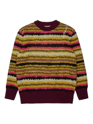 Свитер из смесовой шерсти