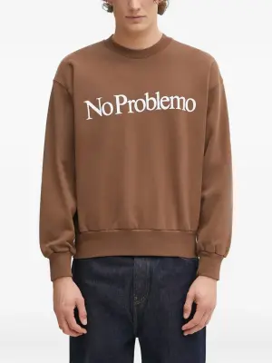 Толстовка с круглым вырезом и логотипом