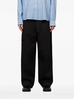 Брюки широкого кроя