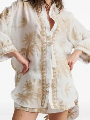 Рубашка с принтом