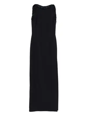 платье с оборками